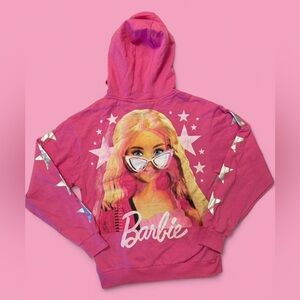 Barbie Vibrant Pink Zip-Up Hoodie